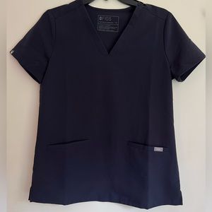 FIGS XS Casma Three-Pocket Scrub (Navy)